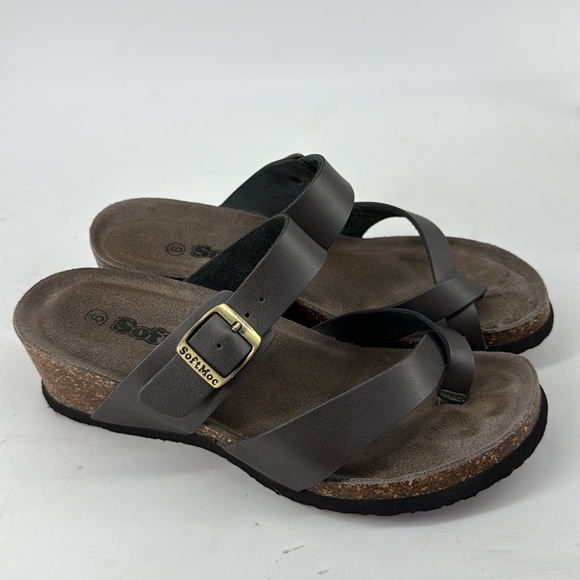 SOFTMOC Sandals with Cork Footbed - Picture 5 of 7